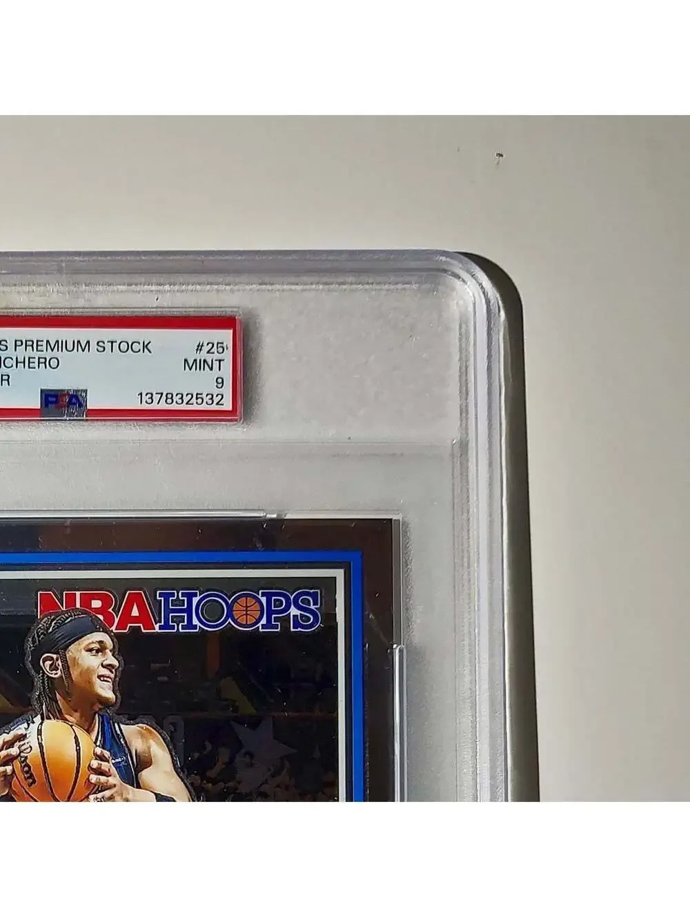Paolo Banchero 2023 Panini Premium Stock NBA Hoops #25 Jumbo PSA 9 Mint